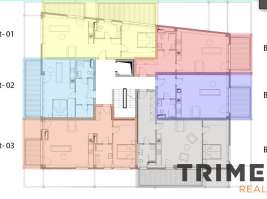 Rezidenci Štěpánov, Valašské Meziříčí, bytová jednotka 1+kk, 39,02  m², balkon 12,73  m²