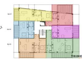 Rezidenci Štěpánov, Valašské Meziříčí, bytová jednotka 1+kk, 42,11  m², balkon 19,19  m²