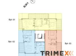 Rezidenci Štěpánov, Valašské Meziříčí, bytová jednotka 2+kk, 45,26  m², balkon 25,40  m²
