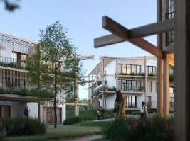 Rezidenci Štěpánov, Valašské Meziříčí, bytová jednotka 2+kk, 44,89  m², balkon 9,72  m²