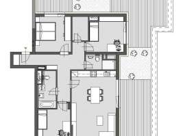 Bytová jednotka 4+kk 95,05  m², terasa 63,67  m², Bílá Perla, Opava