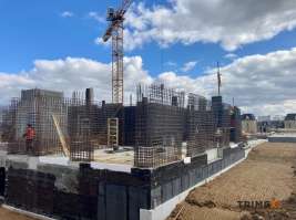 Bytová jednotka 1+kk s výměrou 36,68  m² a zahrádkou