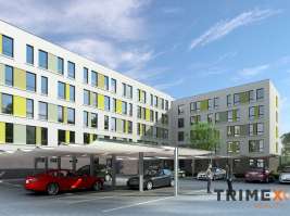 Projekt výstavby Senior House s pozemek a stavebním povolením