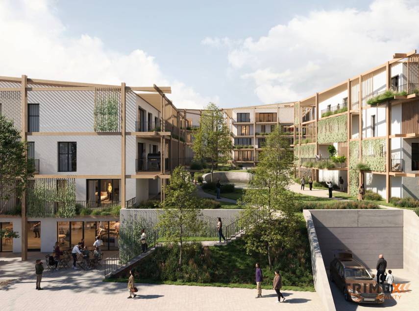 Rezidenci Štěpánov, Valašské Meziříčí, bytová jednotka 1+kk, 39,02  m², balkon 12,73  m²