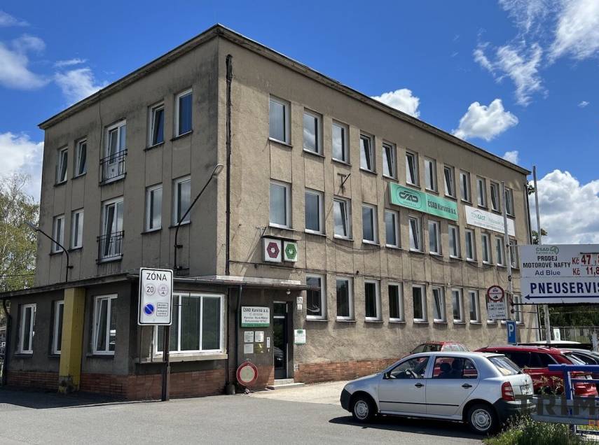 Prodej admin. budovy s parkovištěm, ul. Bohumínská, Karviná