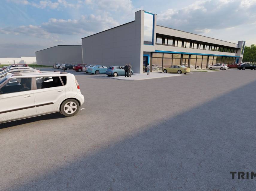 Nájem skladovací haly s obchodní jednotkou, 868  m², Ostrava, Poruba